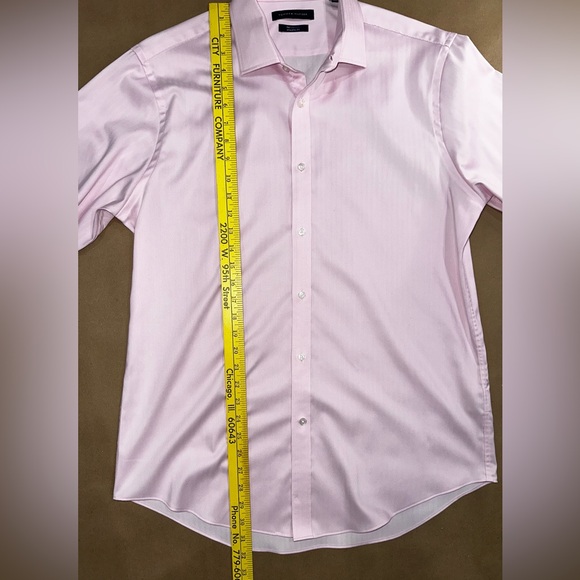 Tommy Hilfiger THFlexCool Athletic Fit Dress Shirt – Size 16 / 34-35 - Picture 5 of 7